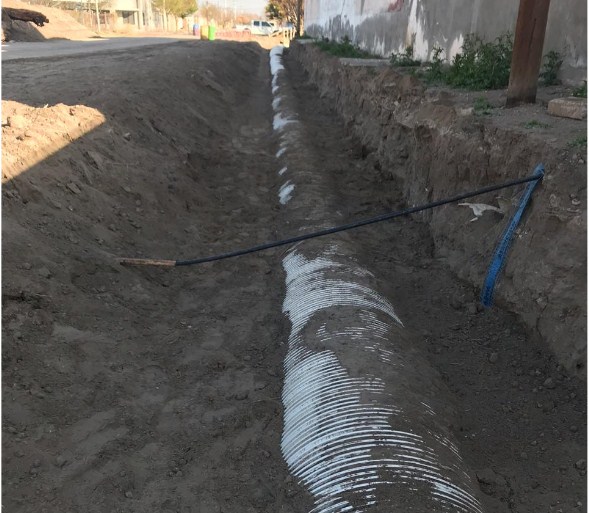 Irrigación inauguró una esperada obra en General Alvear