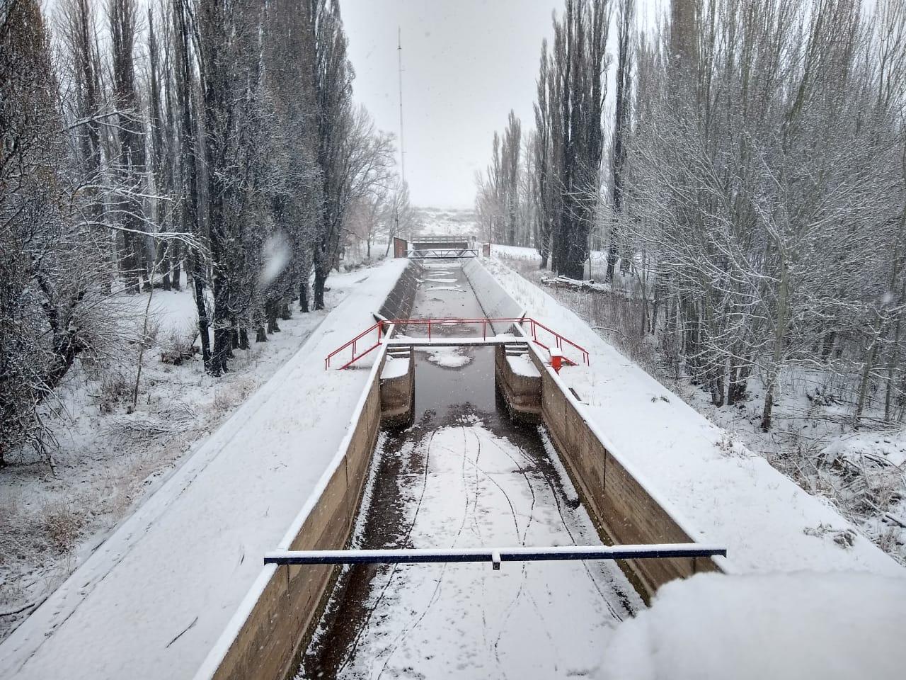 Postales de Mendoza bajo nieve