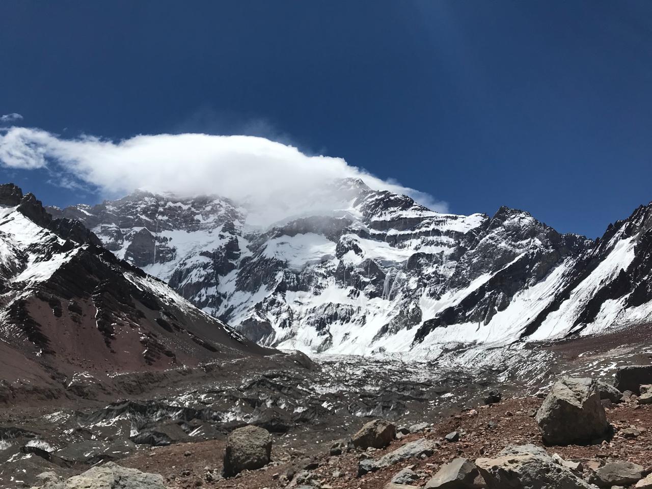 Sin acumulación de nieve en alta montaña