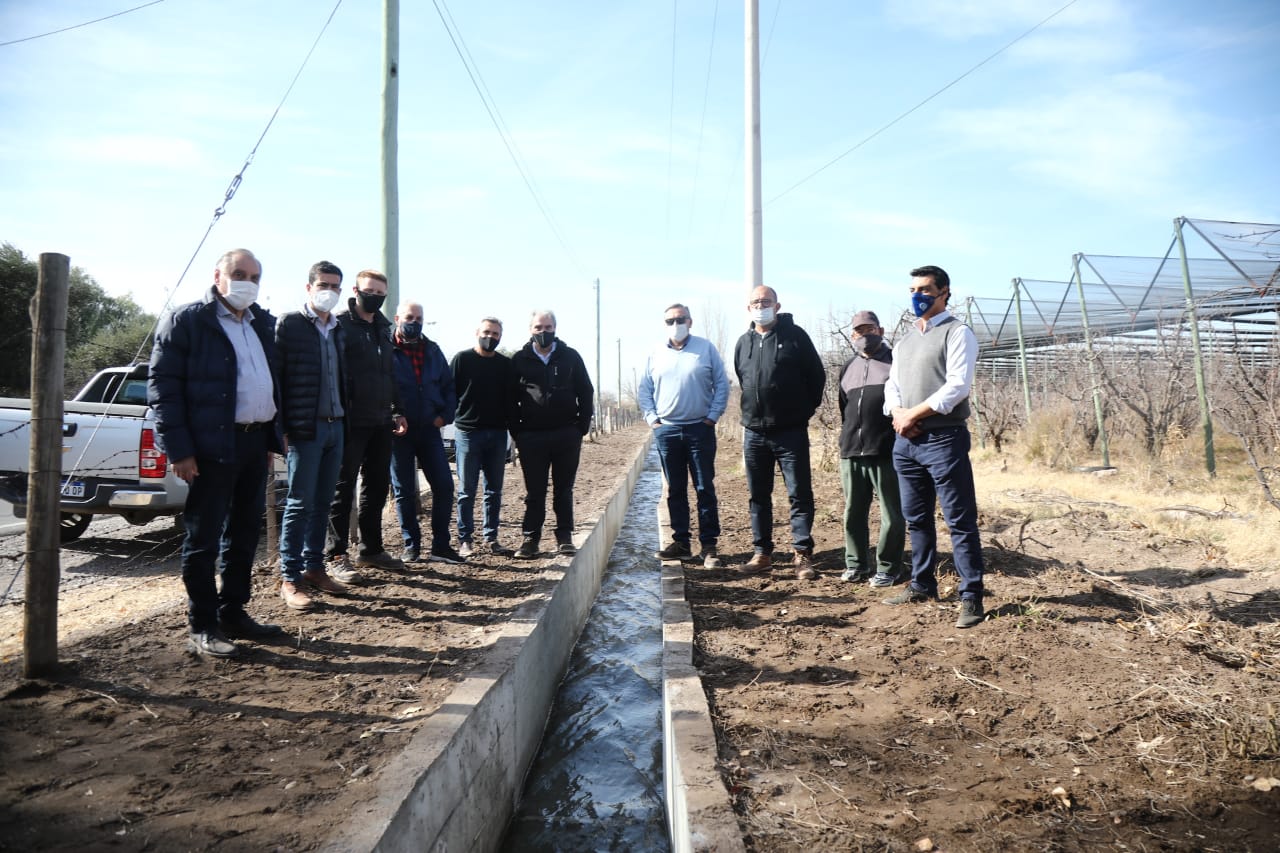 Se inauguraron más obras en la cuenca del Diamante