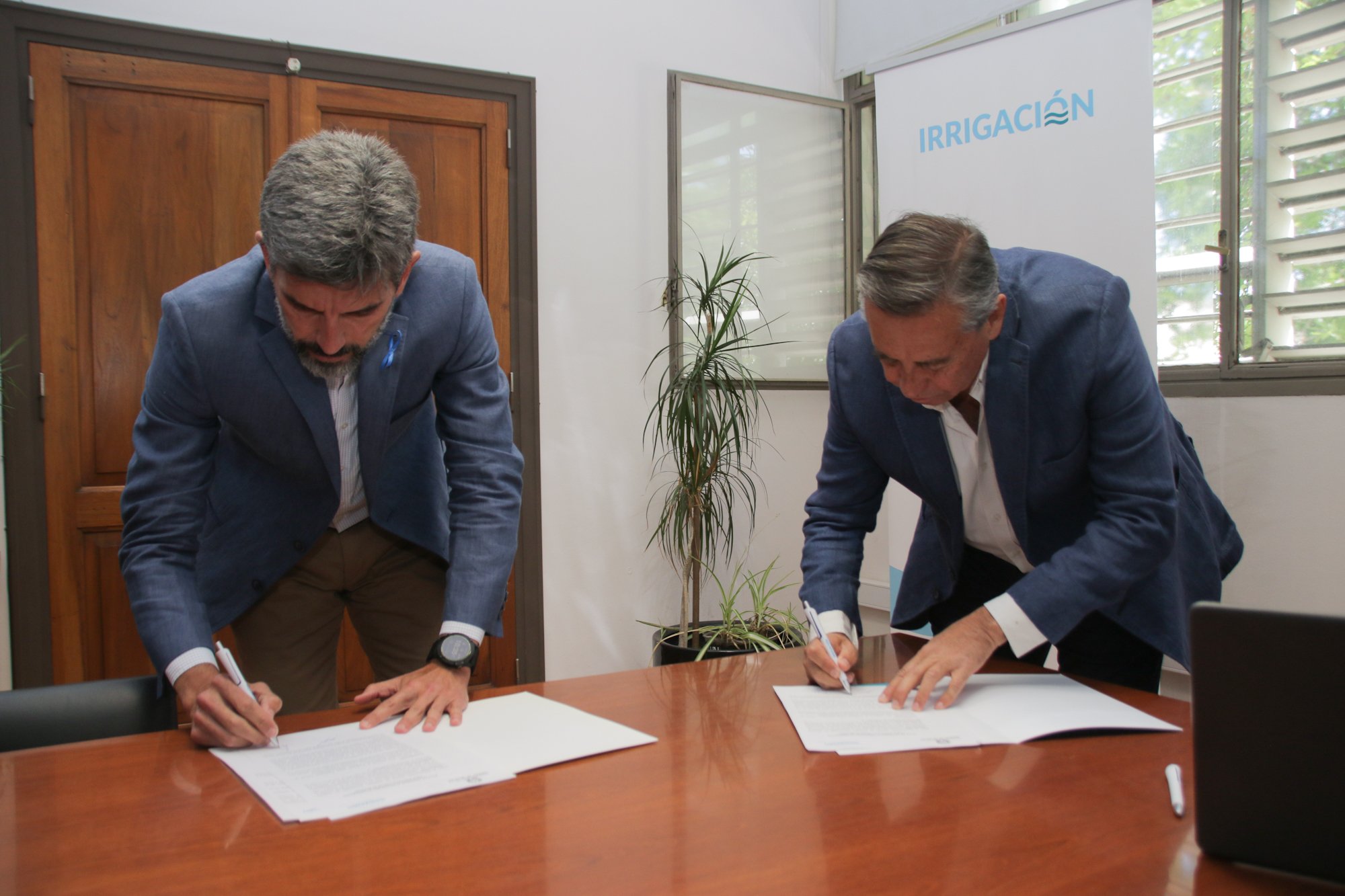 Centro de Interpretación de la Cultura del Agua: Marinelli y Suarez firmaron un convenio de sinergia