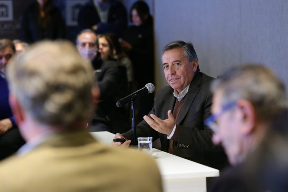En el Senado, Marinelli expuso sobre políticas hídricas y los desafíos de Mendoza