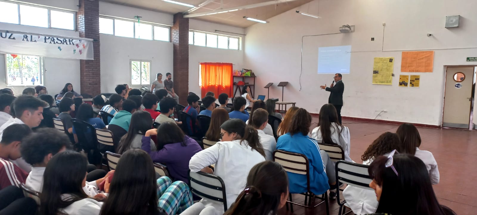 Encuentro de Irrigación y escuela de San Rafael sobre Educación de Riego