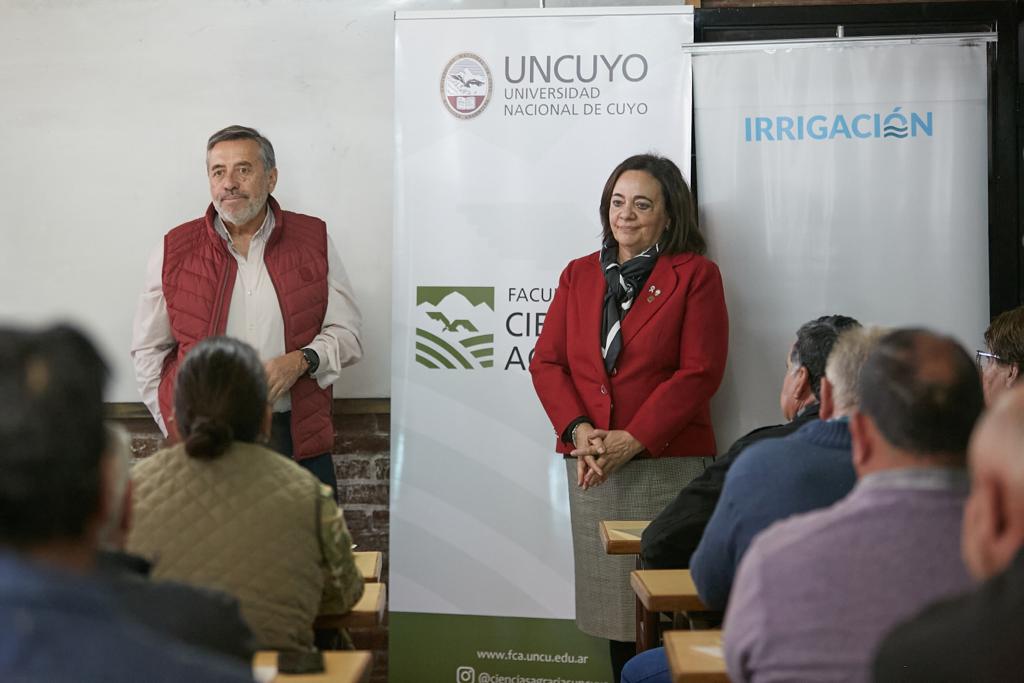 Irrigación y Ciencias Agrarias reanudan en el Valle de Uco el curso para Inspectores y Tomeros