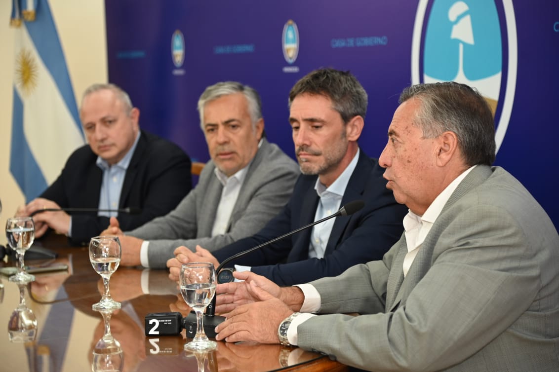 El Gobernador Cornejo destacó la importancia del Plan Maestro para garantizar el agua en Mendoza