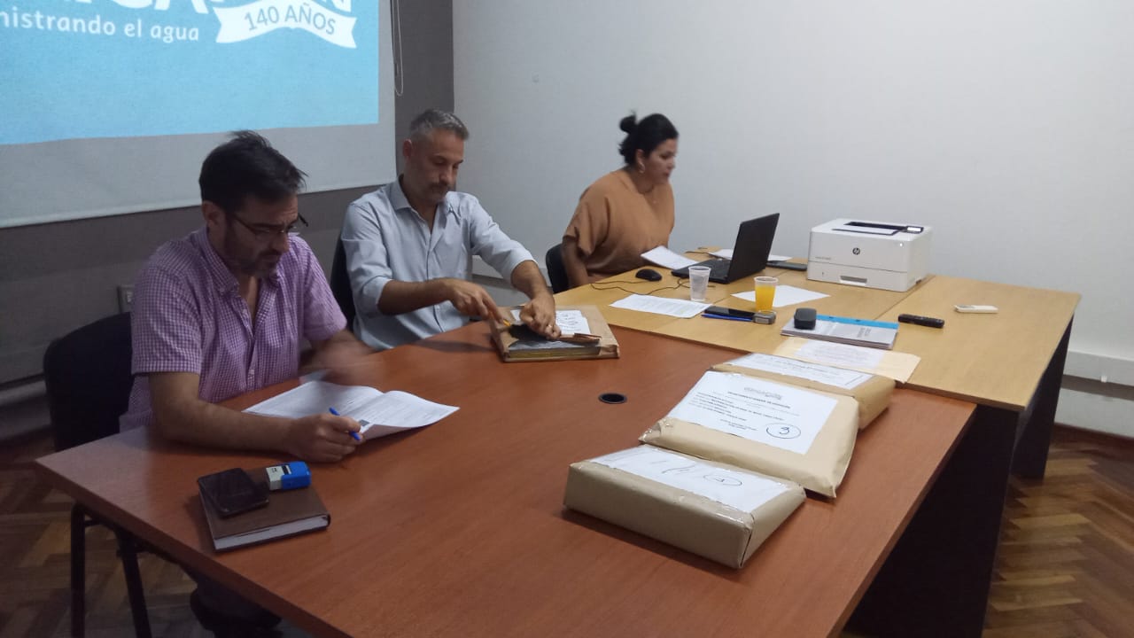 Cuatro empresas presentaron sus ofertas para otra obra hídrica con fondos del Resarcimiento